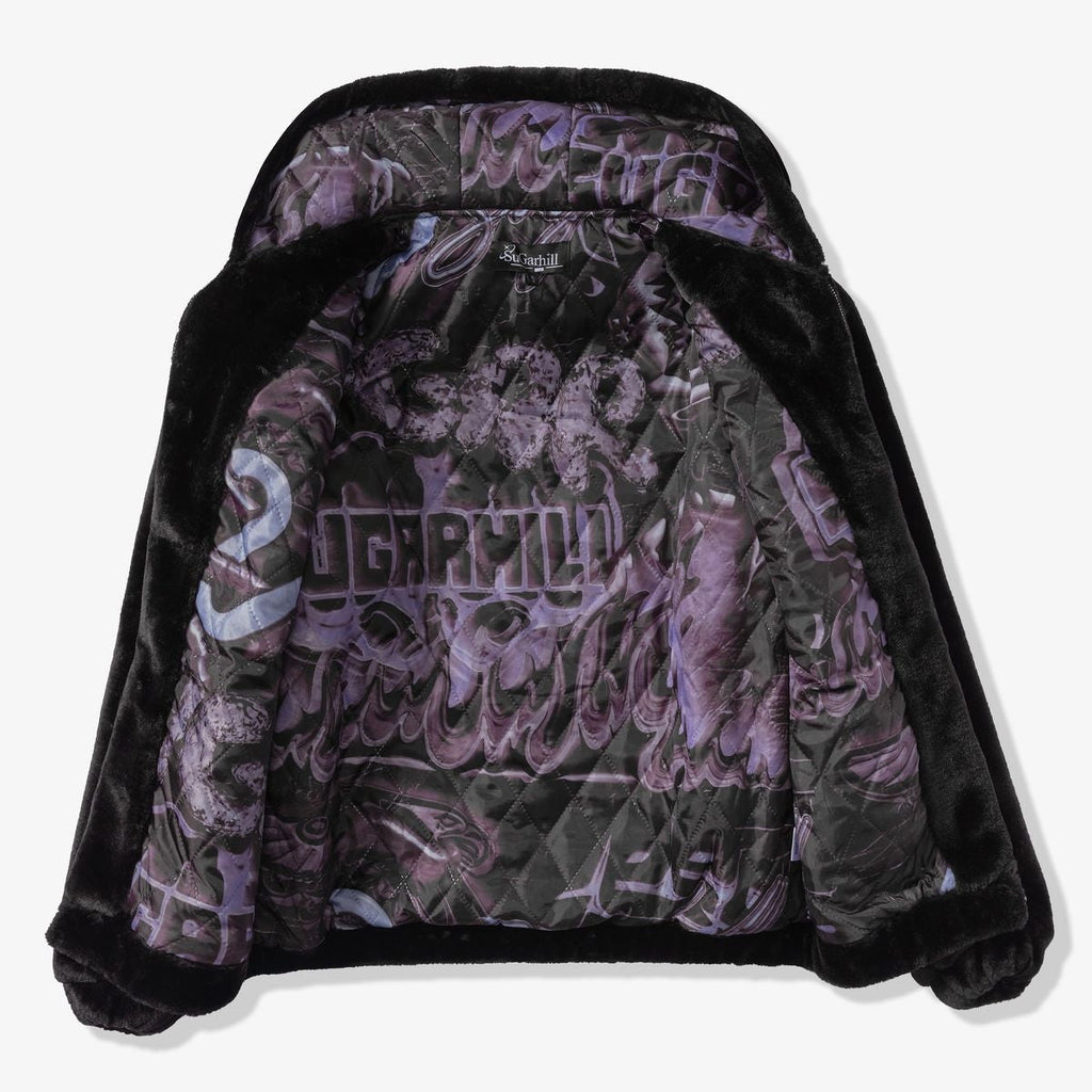 Sugarhill Traces Fur Zip-Up Hoodie