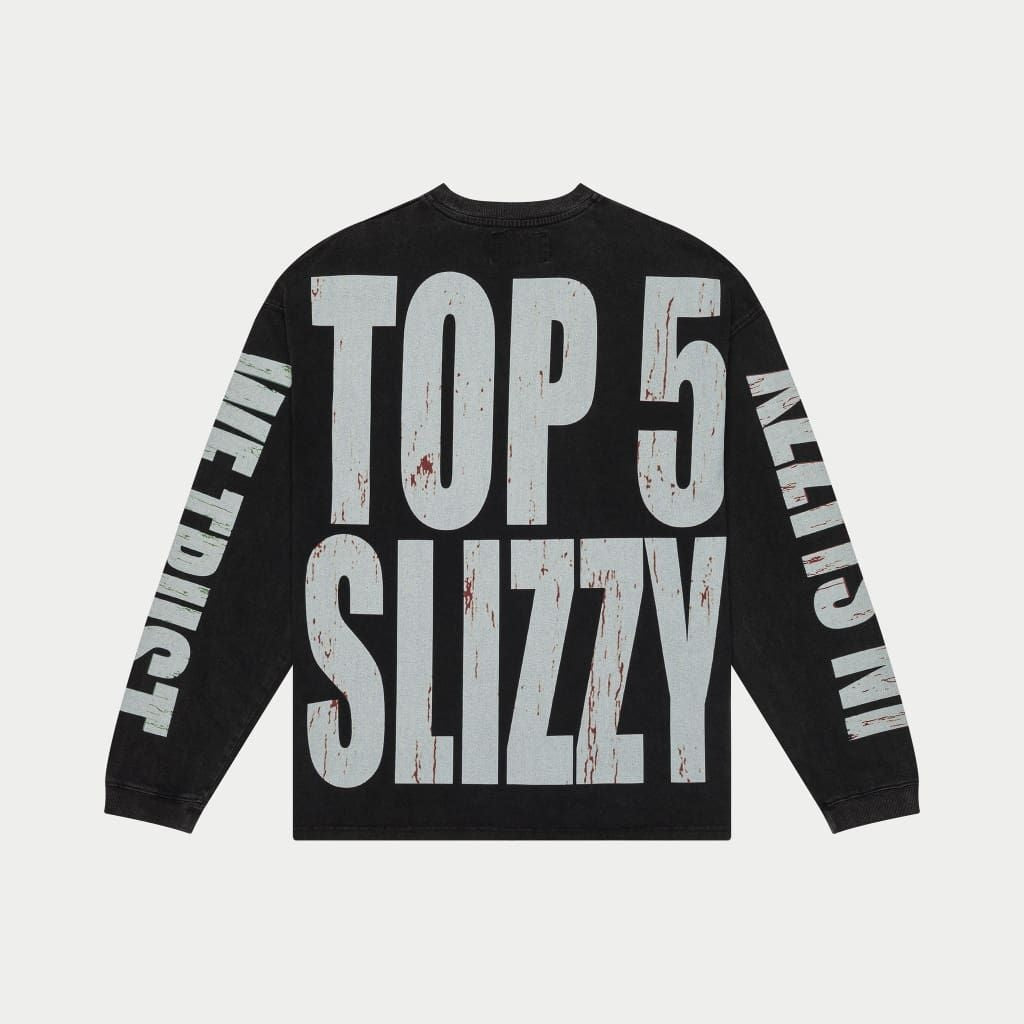 Godspeed Top 5 Slizzy Long Sleeve Tee