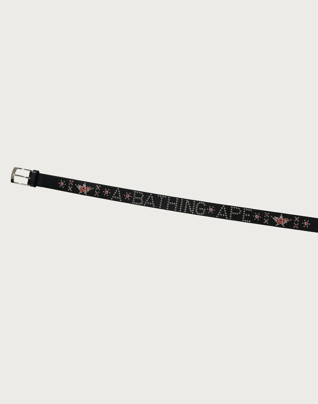 MULTI LOGO LEATHER BELT LADIES