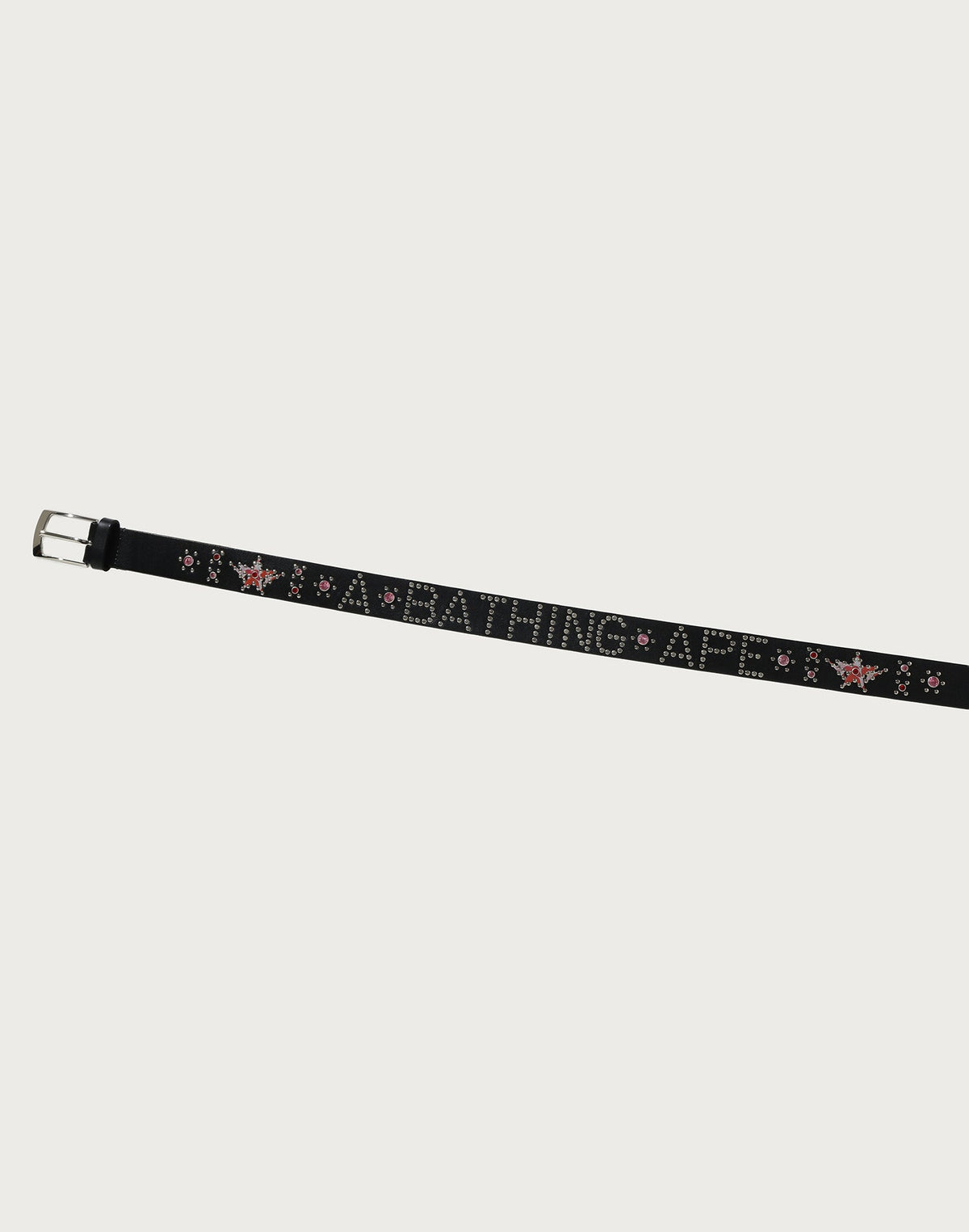 MULTI LOGO LEATHER BELT LADIES