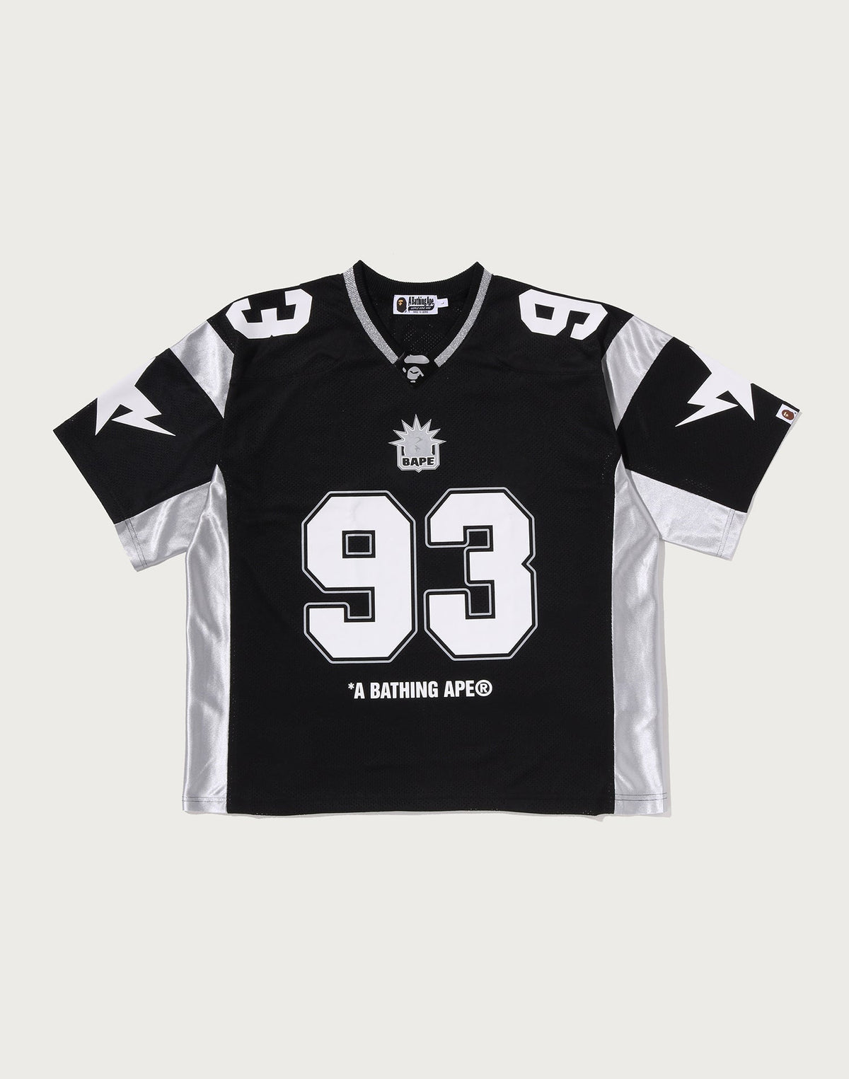 SOLID CAMO JACQUARD MESH CROPPED FIT FOOTBALL JERSEY MENS