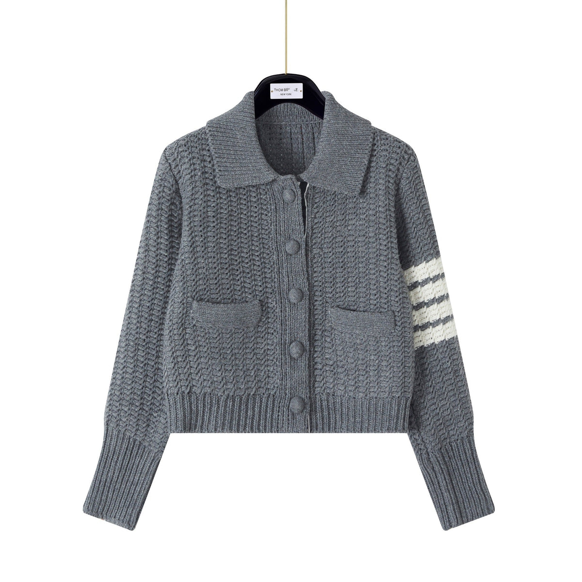 wool knit cardigan