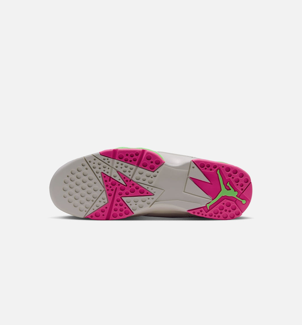 Air Jordan 7 Retro "Tennis Day" Men's Shoe – Phantom/Lime Blast/Pink Blast/Anthracite