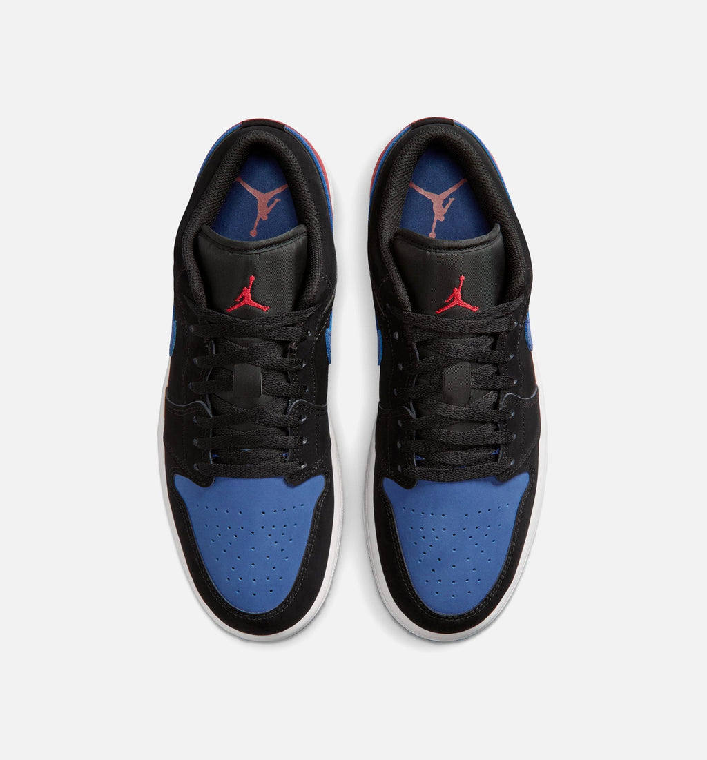Air Jordan 1 Low Men's Lifestyle Shoes - Black Multi-Color