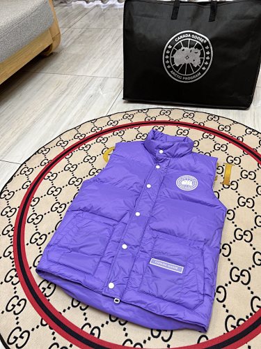 Canada Goose Purple Freestyle Crew Down Vest