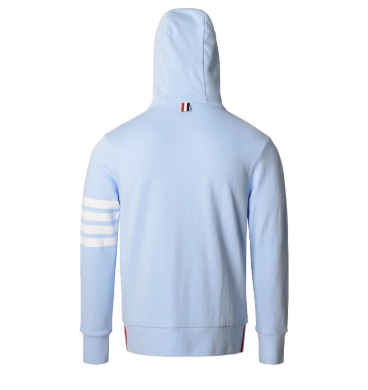 Unisex Four-Bar Hooded Jacket | Thom Browne