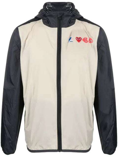 Comme Des Garçons Play lightweight hooded jacket