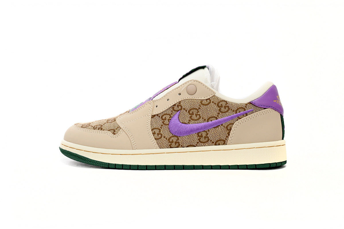Air Jordan 1 Low Guchi Purple Reps Sneaker AV3918-518