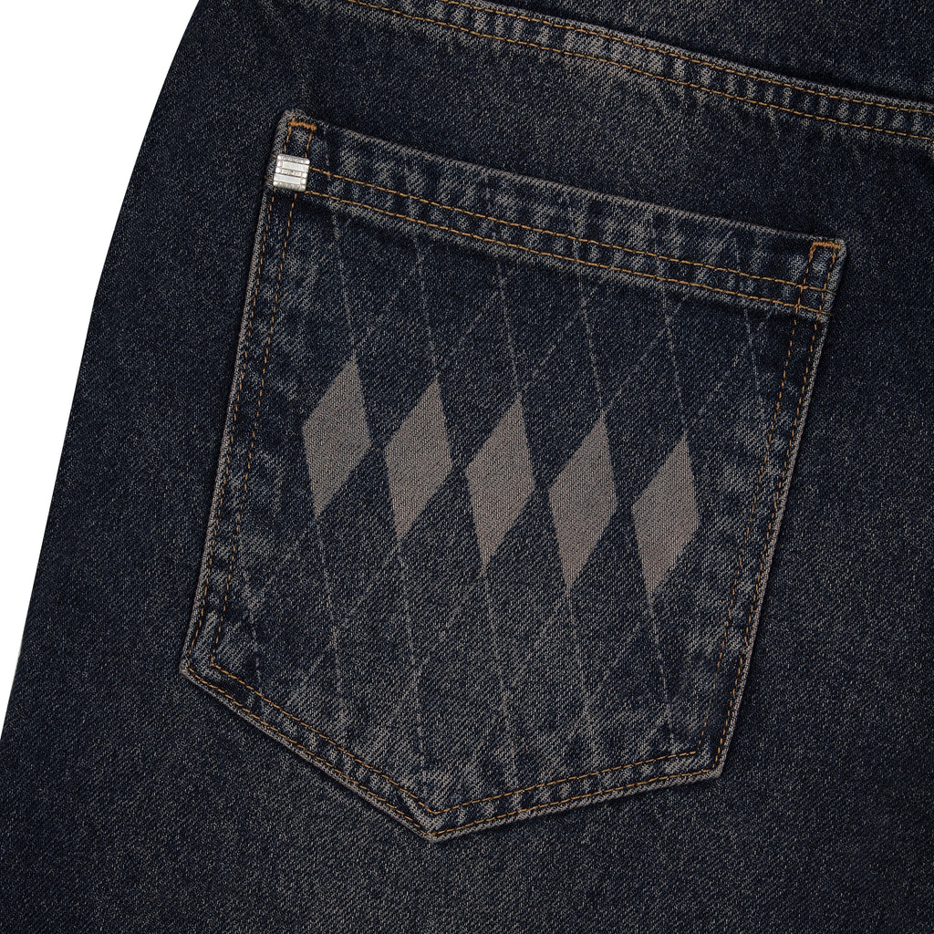 "on air" dark indigo Denim