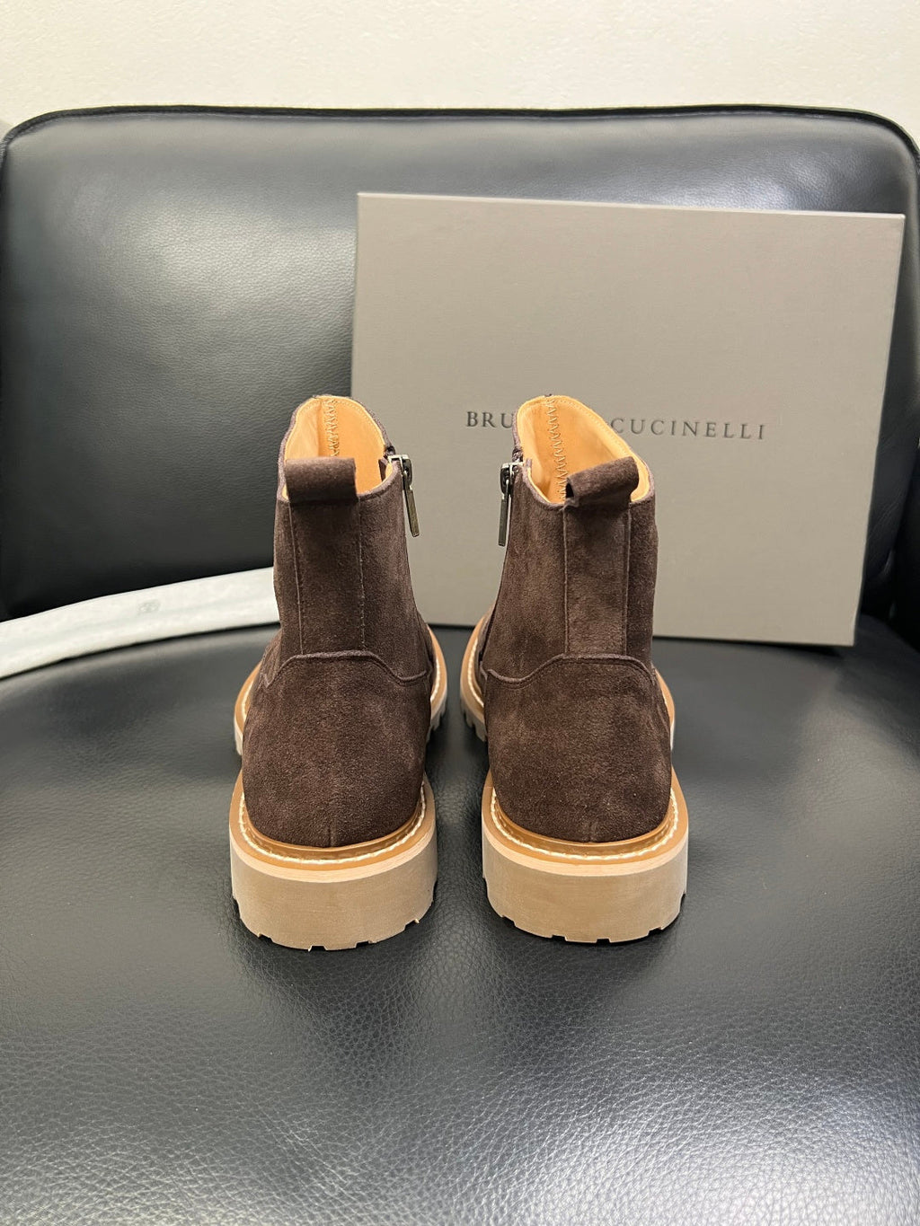 2025SS Suede ankle boots