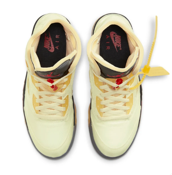 Air Jordan 5 x Off-White SP 'Sail' DH8565-100