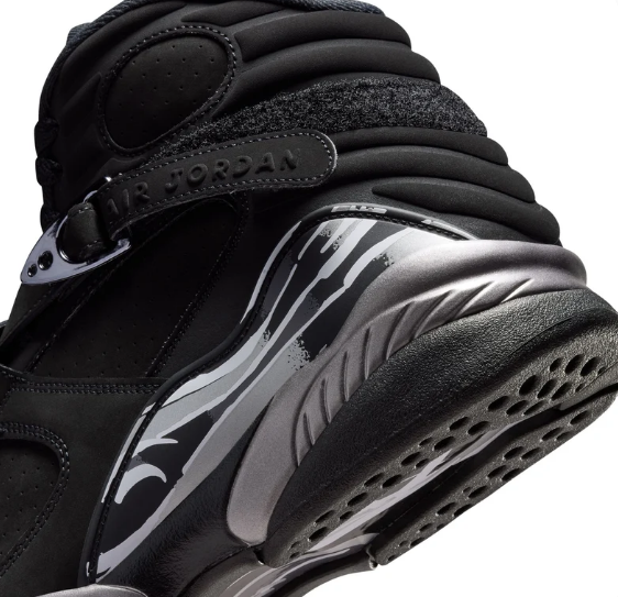 Air Jordan 8 Retro (Black/White/LT Graphite)