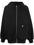 1017 ALYX 9SM slogan-print zip-up hoodie