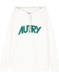 Autry logo-print cotton hoodie