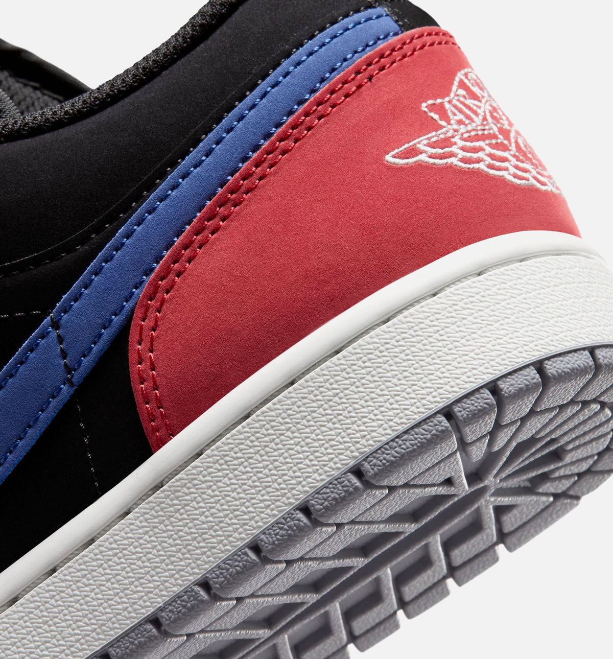 Air Jordan 1 Low Men's Lifestyle Shoes - Black Multi-Color