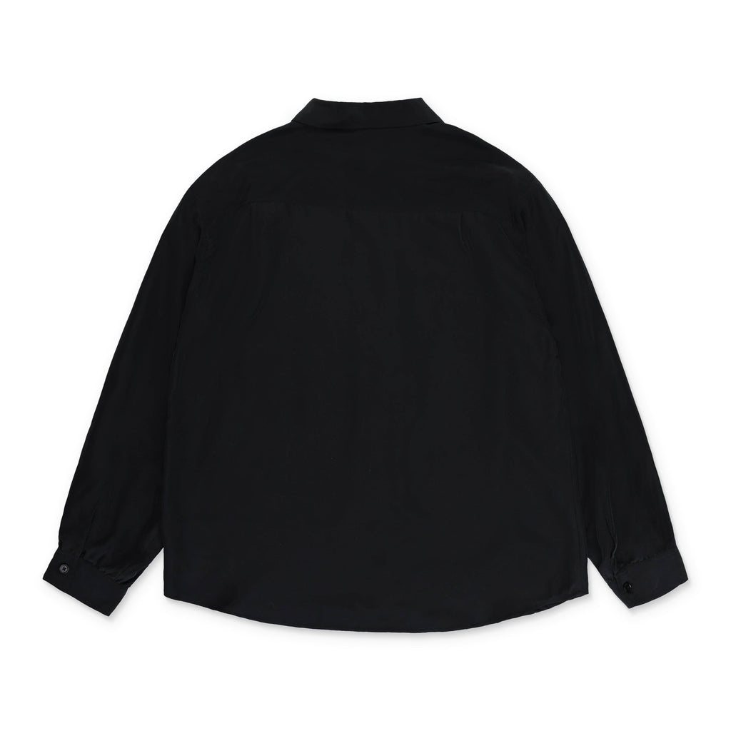 SILK BLACK BLOUSE