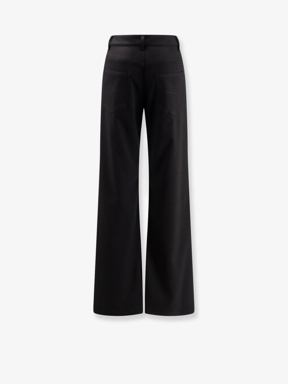 Balenciaga Women Stretch Wool Trousers
