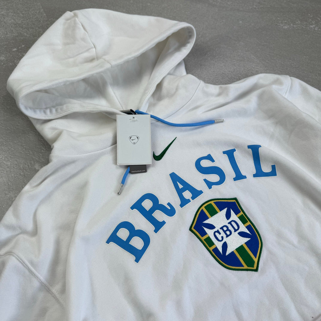 Vintage Nike Brasil Hoodie (XL)