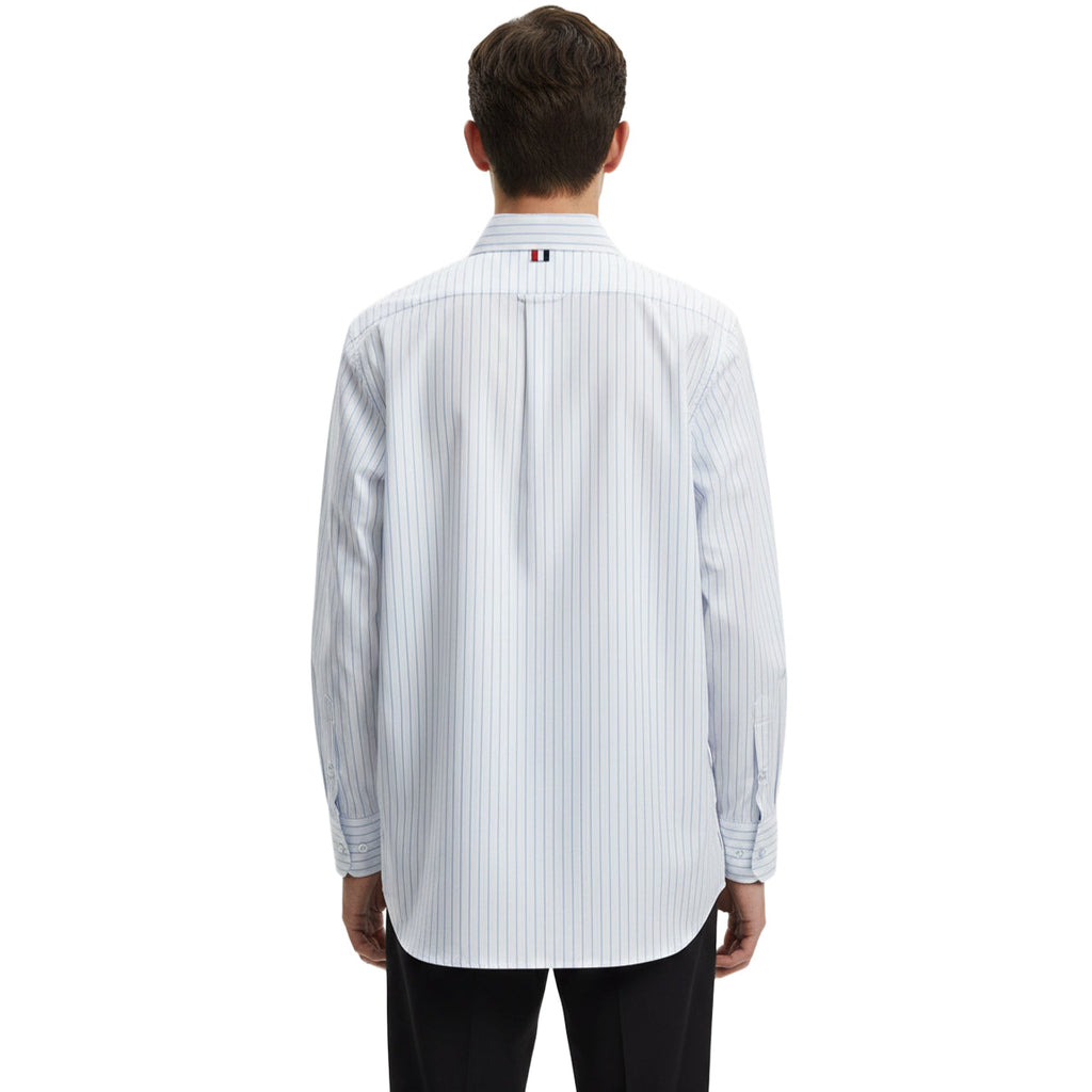 Men's Casual Business Shirt - 100% Cotton Button - Down Shirt | Thom Browne