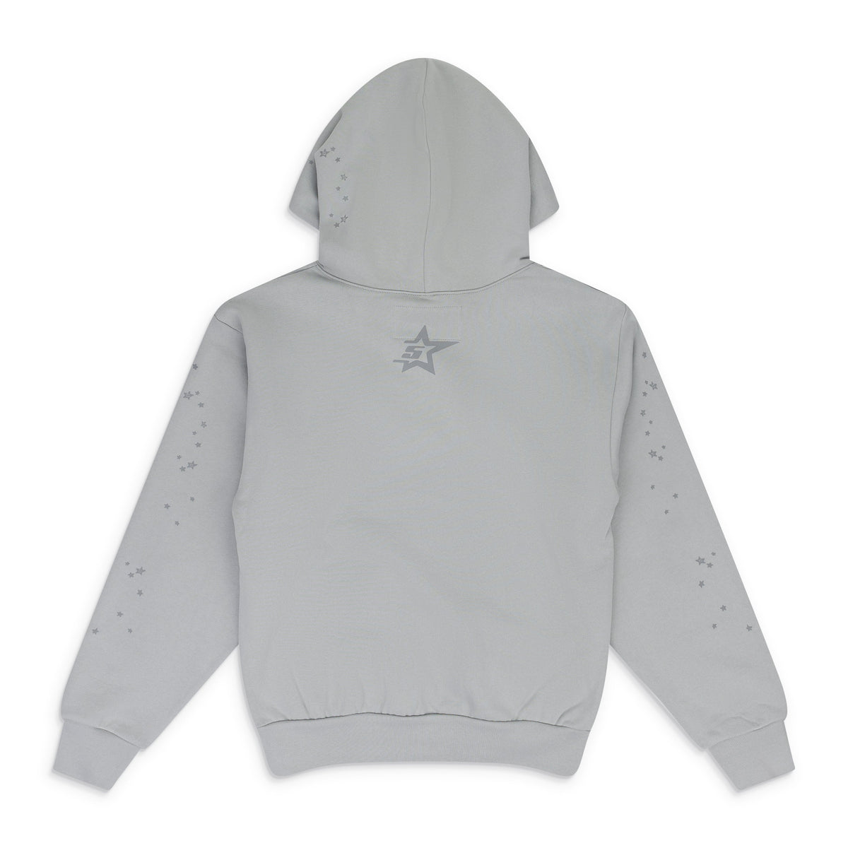 Grey Tonal Punk V2 Hoodie