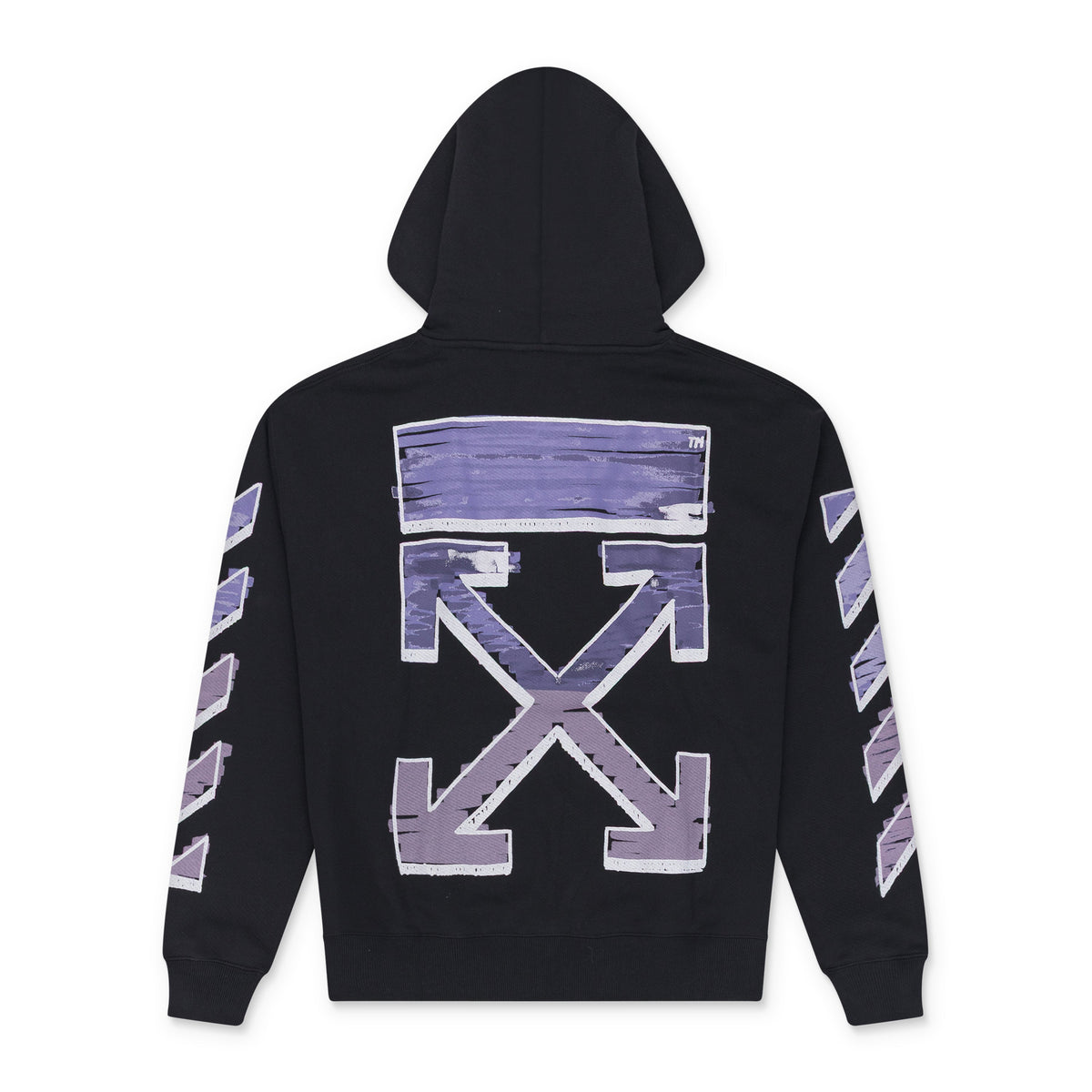 Black Marker Arrow Hoodie