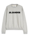 Jil Sander logo cotton sweatshirt