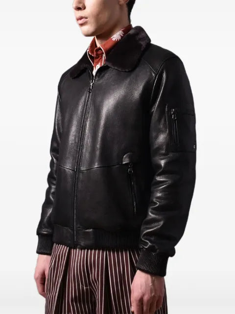 Poche Paris aviator-style jacket