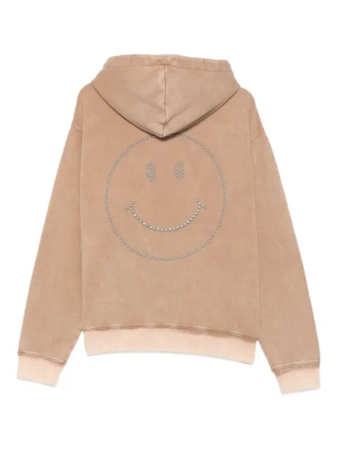 Moschino rhinestone-embellished hoodie