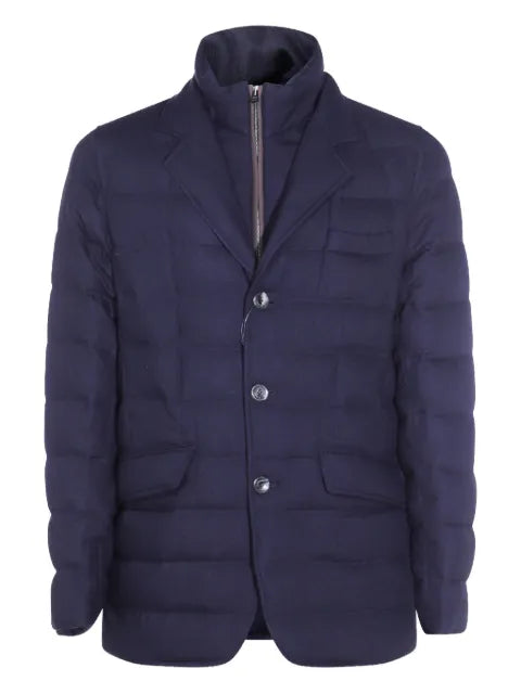Herno quilted layered blazer