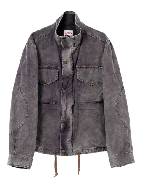 KAMIYA  flap-pocket denim jacket