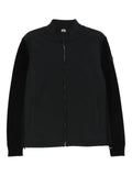 Colmar knitted-panel zip-front jacket
