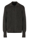 Barbour zip-fastening ribbed-knit cardigan