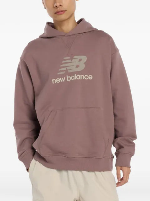 New Balance logo-print hoodie