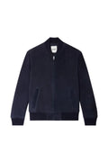 SANDRO zip-up suede jacket
