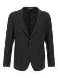 Marchesani buttoned wool-blend blazer