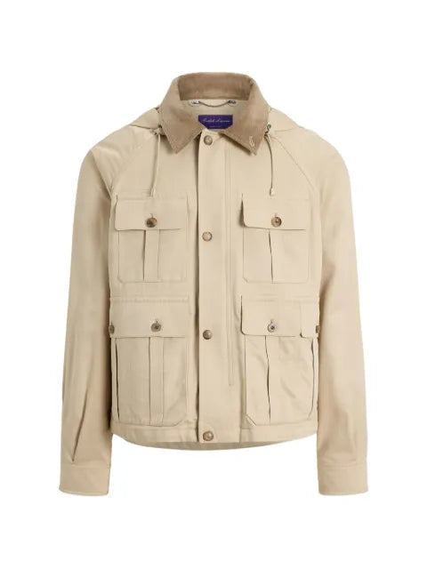 Ralph Lauren Purple Label Pembroke hooded military jacket