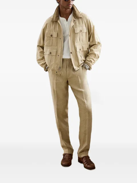 Ralph Lauren Purple Label Pembroke hooded military jacket
