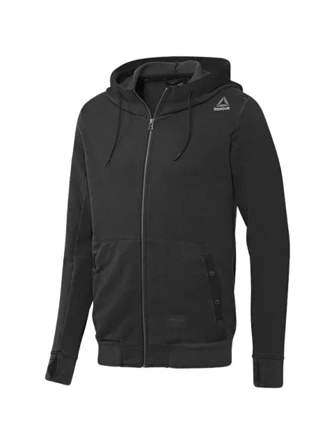 Reebok Noble Fight zip-fastening hoodie