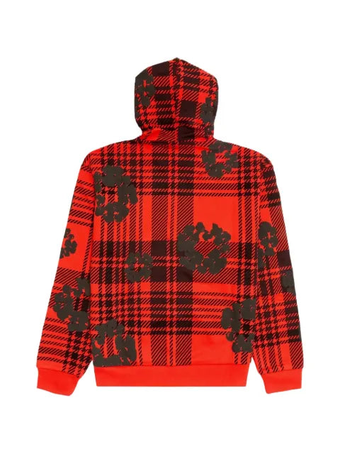Denim Tears plaid zip-up hoodie