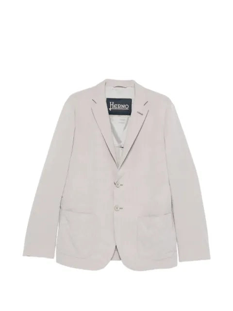 Herno buttoned textured blazer