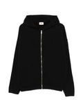 Autry tonal logo full zip hoodie