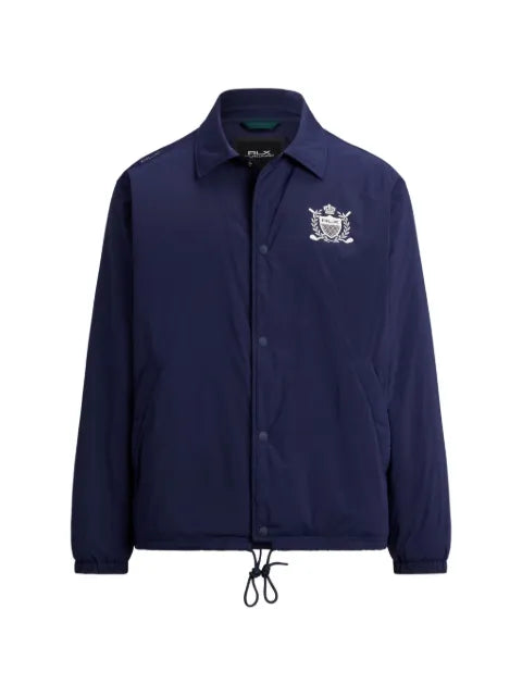 RLX Ralph Lauren crest-print bomber jacket