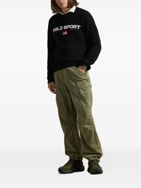Polo Ralph Lauren embroidered logo cotton sweater