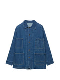 Prada light denim blouson jacket