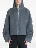 HELIOT EMIL hooded crinis jacket