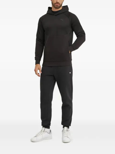 PUMA PumaTech raglan-sleeve logo-print hoodie
