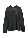 032c Bar embroidered distressed hoodie