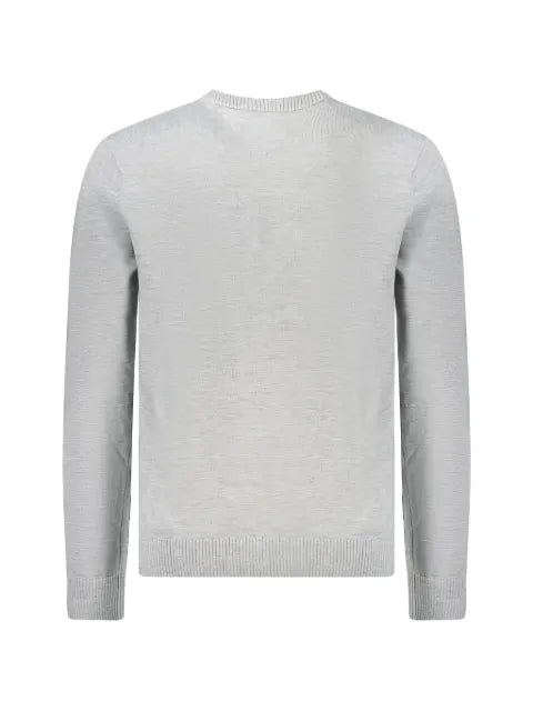 Tommy Jeans logo-embroidered crew-neck sweater