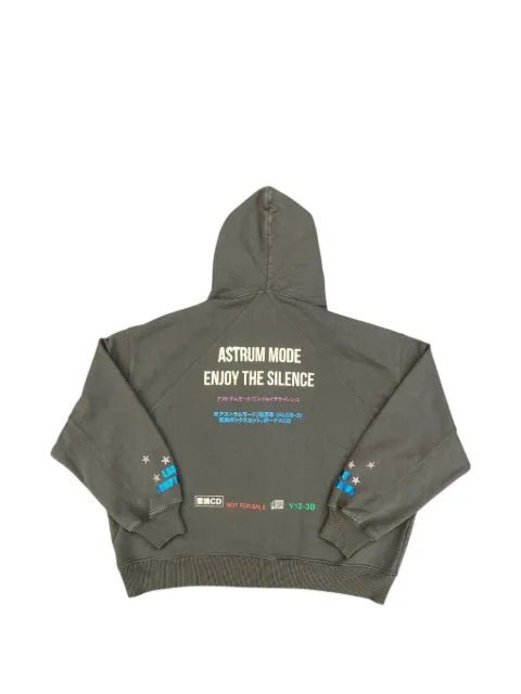 astrum graphic-print zip-up hoodie