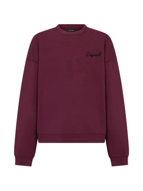 DSQUARED2 signature relax fit crewneck sweatshirt
